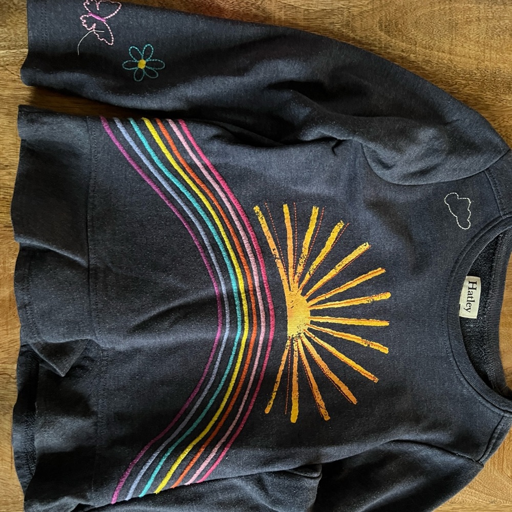 Girls boutique long-sleeve shirt.
